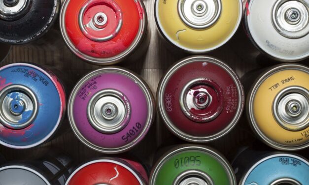 Spray paint, it’s important to consider the surface