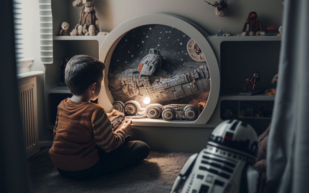 Start with a Story: A Guide to Crafting a Sci-Fi Themed Room
