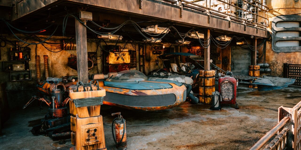 Painting a Galaxy Far, Far Away: How Imaginers Used Different Finishes to Create the Star Wars Galaxy Edge at Disneyland